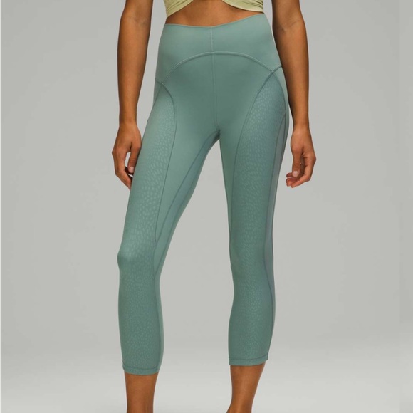 Lululemon Nulu and Mesh Mid-Rise Leggings - Picture 1 of 11